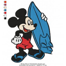 Mickey Mouse 70 Embroidery Designs